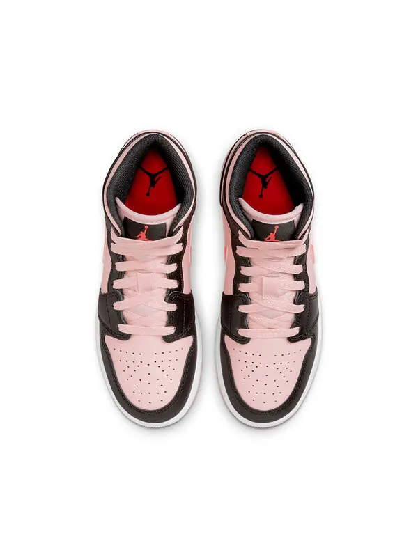 Кроссовки 1 средние Air Jordan — изображение 4 из 4, розовый//черный