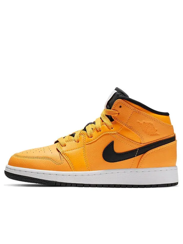 Кроссовки 1 средние Air Jordan — изображение 1 из 4, золотистый/черный