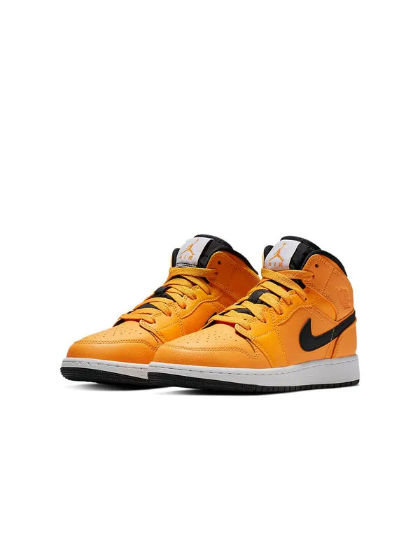 Кроссовки 1 средние Air Jordan — изображение 3 из 4, золотистый/черный