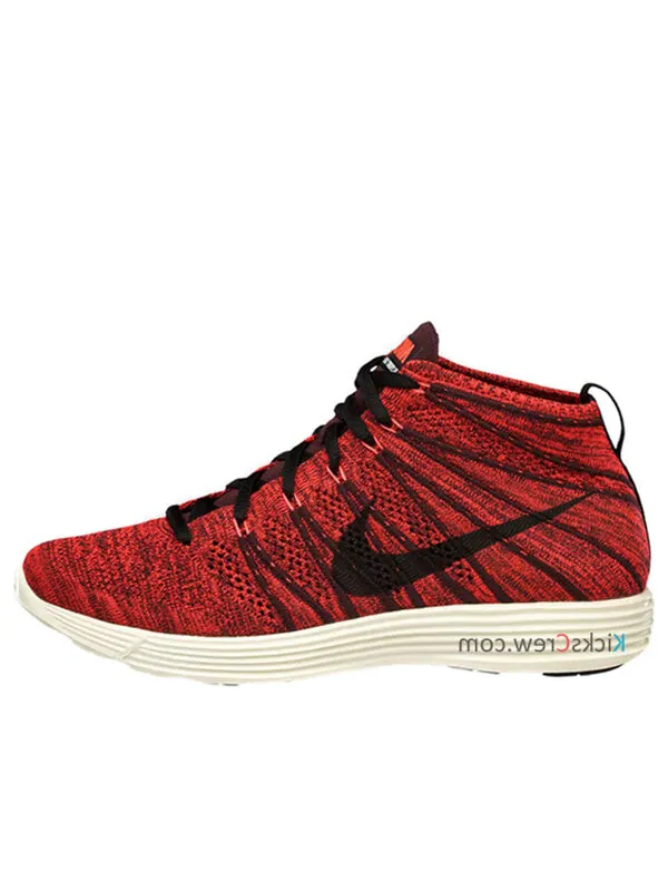 Кроссовки lunar flyknit chukka Nike — изображение 1 из 1, бордовый