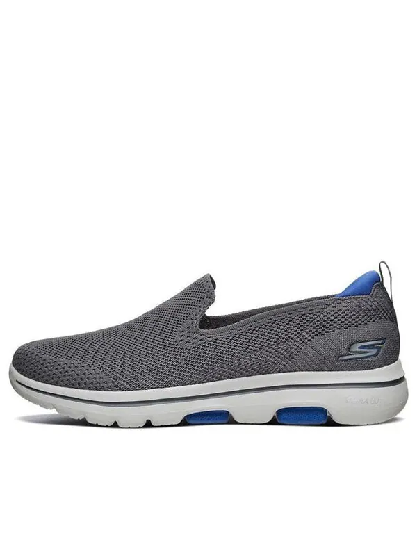 Кроссовки go walk 5 low-top loafers grey Skechers — изображение 1 из 4, серый