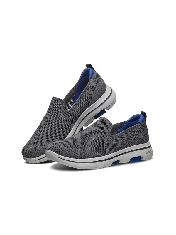 Кроссовки go walk 5 low-top loafers grey Skechers — изображение 3 из 4, серый