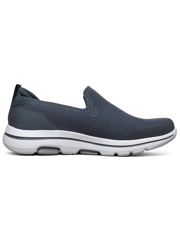 Тапочки go walk 5 low-top loafers blue Skechers — изображение 2 из 4, темно-синий