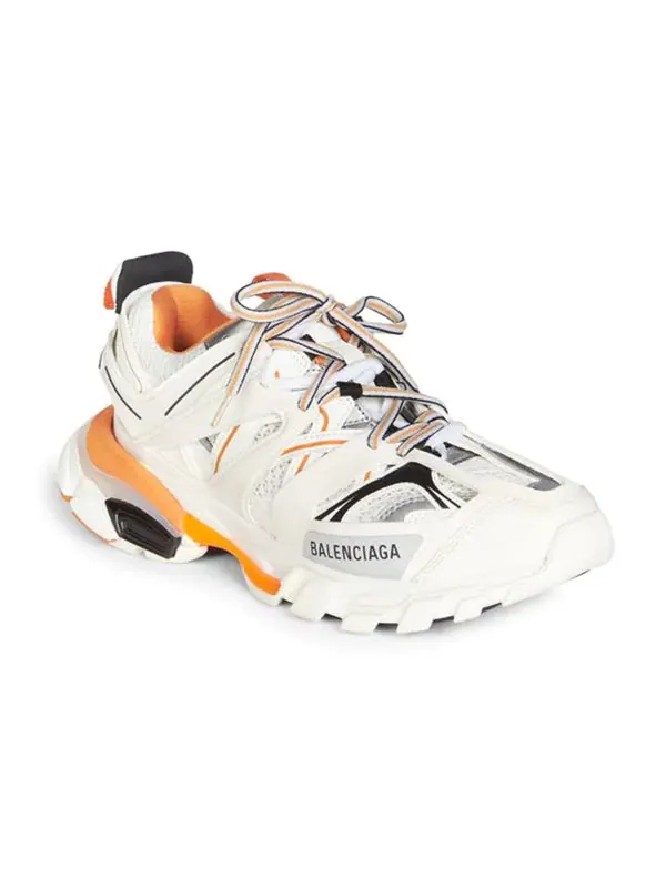 Кроссовки track sneaker 'white orange' Balenciaga — изображение 2 из 4, белый/оранжевый