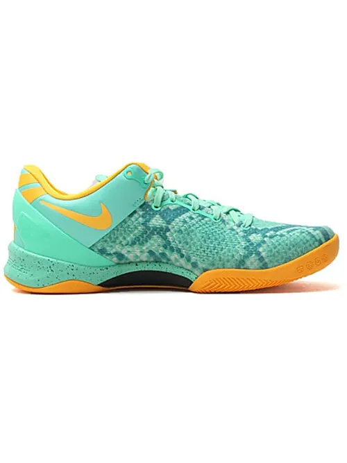 Кроссовки кобе 8 Nike — изображение 2 из 4, зеленый/желтый