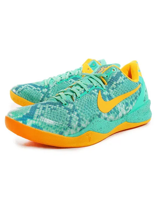 Кроссовки кобе 8 Nike — изображение 3 из 4, зеленый/желтый