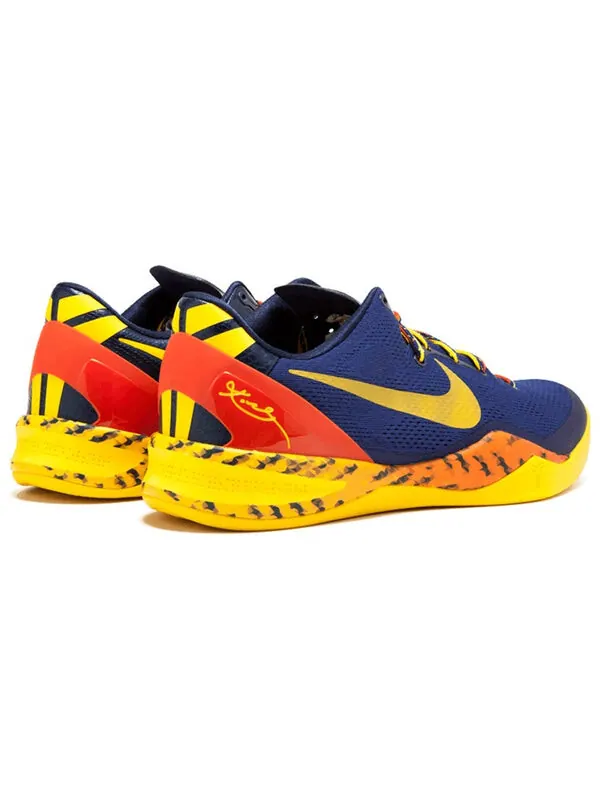 Кроссовки kobe 8 system Nike — изображение 3 из 4, синий/желтый/синий