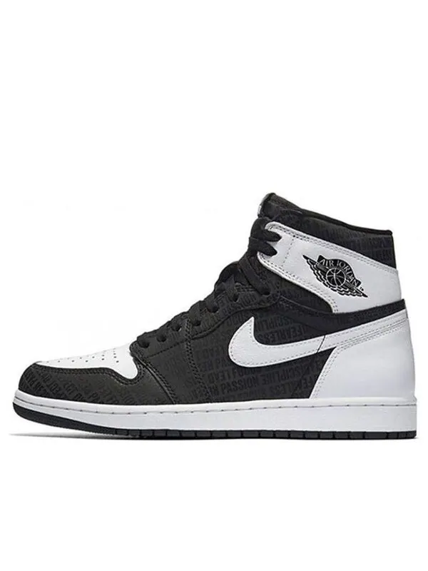 Кроссовки 1 ретро высокие og Air Jordan — изображение 1 из 4, черный