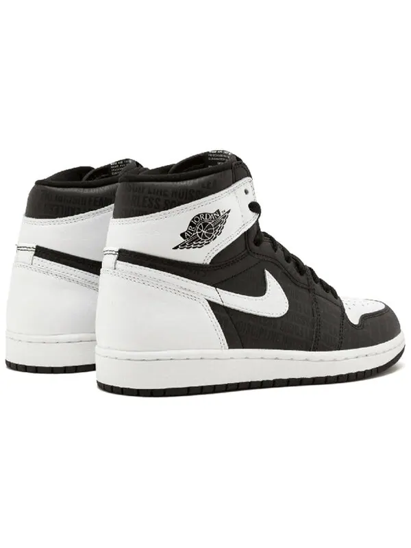 Кроссовки 1 ретро высокие og Air Jordan — изображение 4 из 4, черный