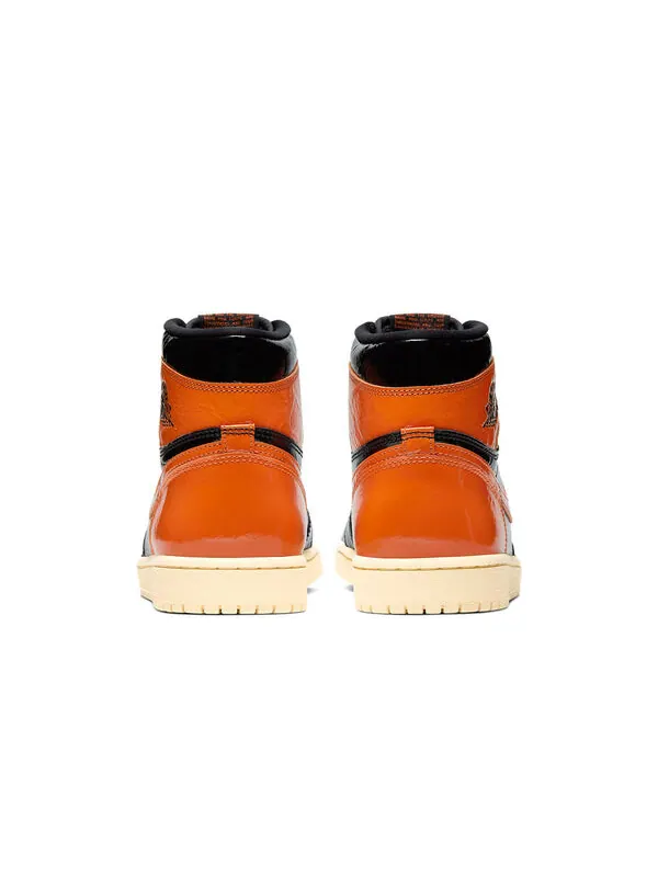 Кроссовки 1 ретро высокие og Air Jordan — изображение 3 из 4, черный/бледный