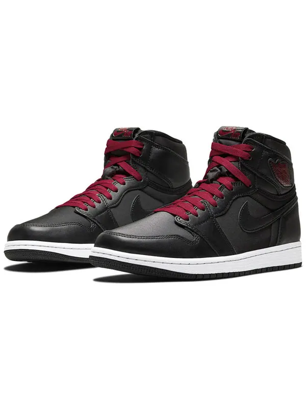 Кроссовки 1 retro high og 'black gym red' Air Jordan — изображение 3 из 4, черный/красный
