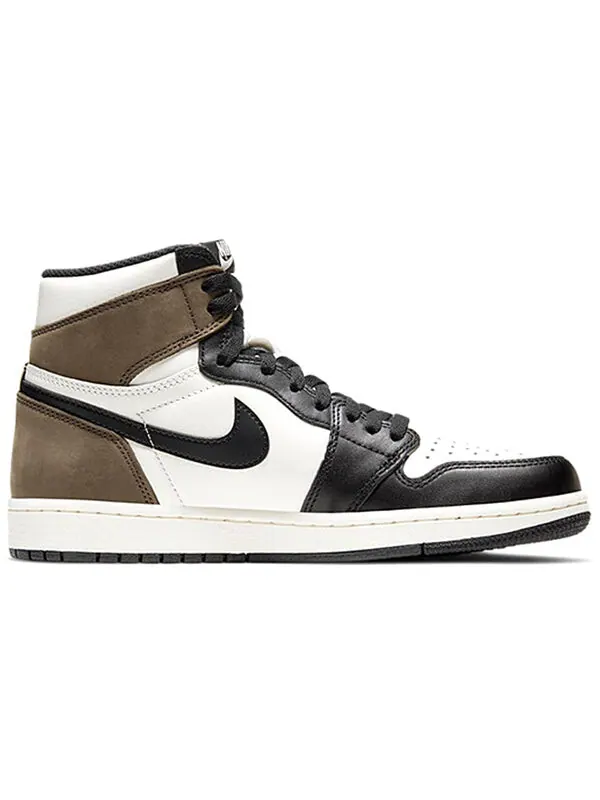 Кроссовки 1 retro high og 'dark mocha' Air Jordan — изображение 2 из 4, темный/черный
