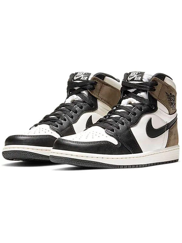 Кроссовки 1 retro high og 'dark mocha' Air Jordan — изображение 3 из 4, темный/черный
