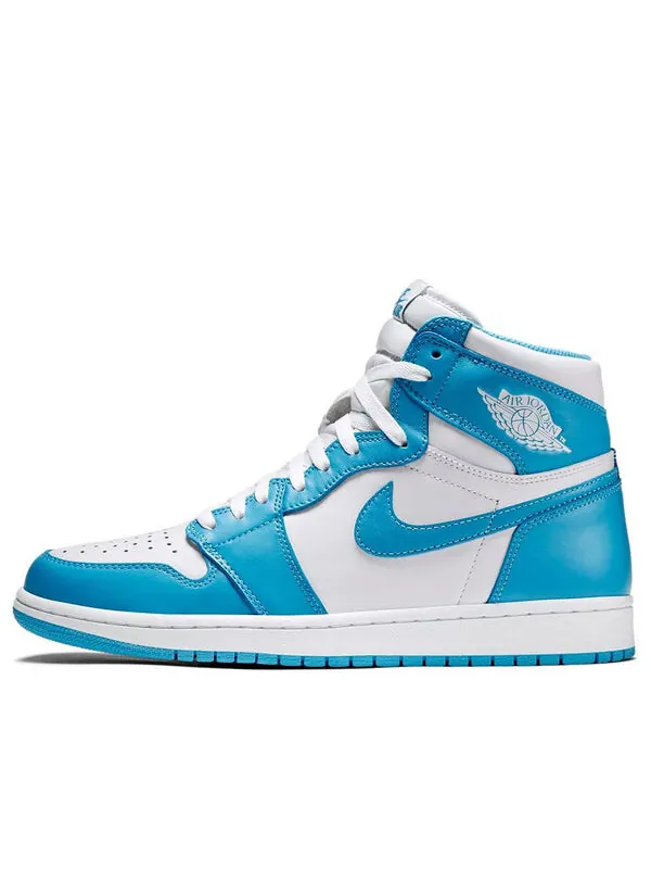 Кроссовки 1 ретро высокие og Air Jordan — изображение 1 из 4, белый/синий