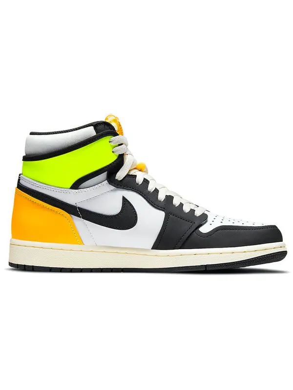 Кроссовки 1 ретро высокие og Air Jordan — изображение 2 из 4, белый