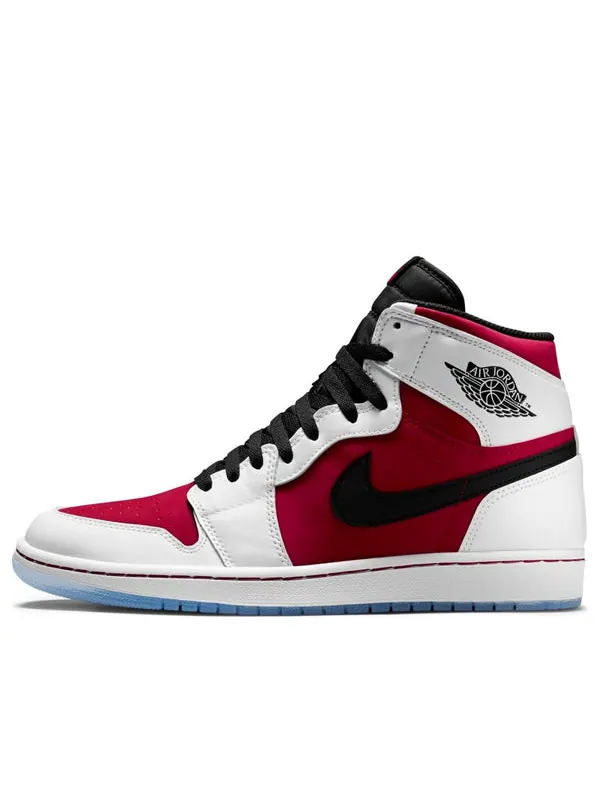 Кроссовки 1 retro 'carmine' Air Jordan — изображение 1 из 4, белый/черный