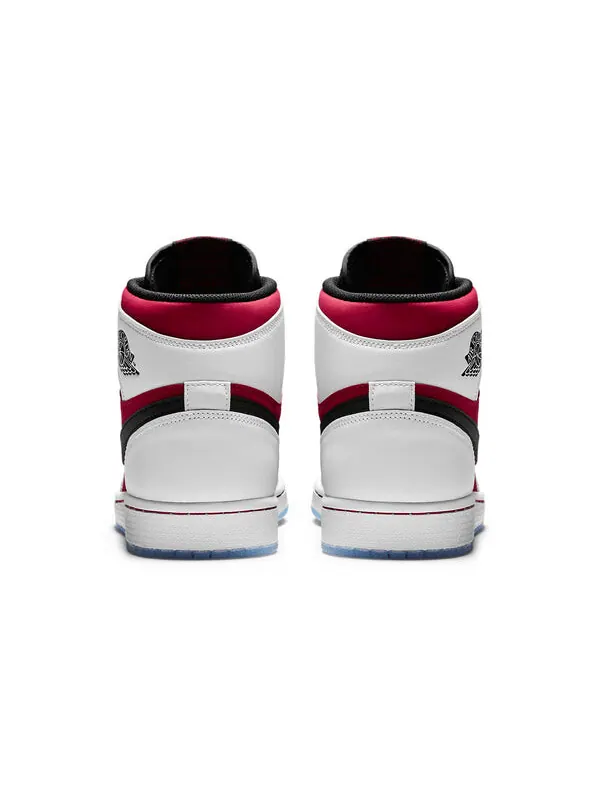Кроссовки 1 retro 'carmine' Air Jordan — изображение 3 из 4, белый/черный