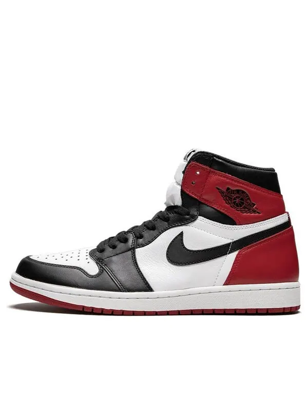 Кроссовки 1 ретро высокие og Air Jordan — изображение 1 из 4, черный/белый-красный