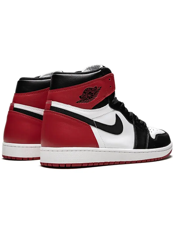 Кроссовки 1 ретро высокие og Air Jordan — изображение 4 из 4, черный/белый-красный