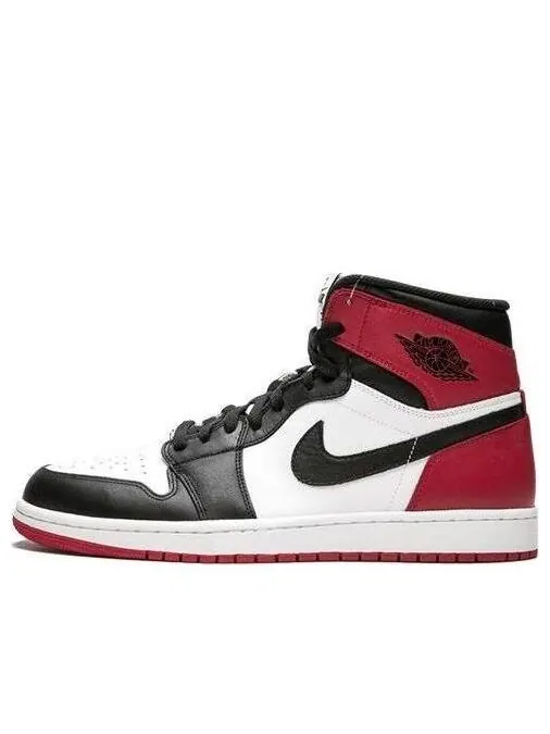 Кроссовки 1 ретро высокие og Air Jordan — изображение 1 из 4, белый/черный-красный