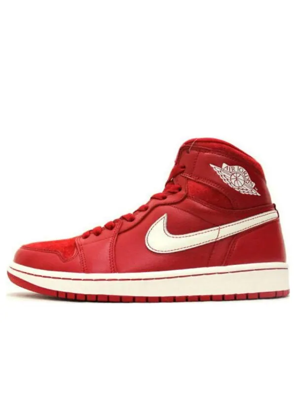 Кроссовки 1 ретро высокие Air Jordan — изображение 1 из 4, красный