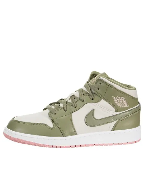 Кроссовки 1 средние Air Jordan — изображение 1 из 4, зеленый