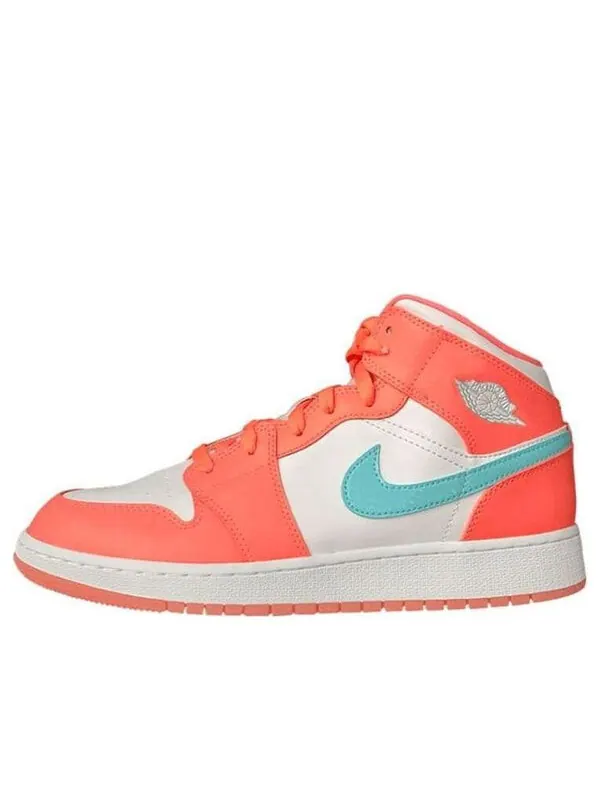 Кроссовки 1 средние Air Jordan — изображение 1 из 4, светлый голубой-белый