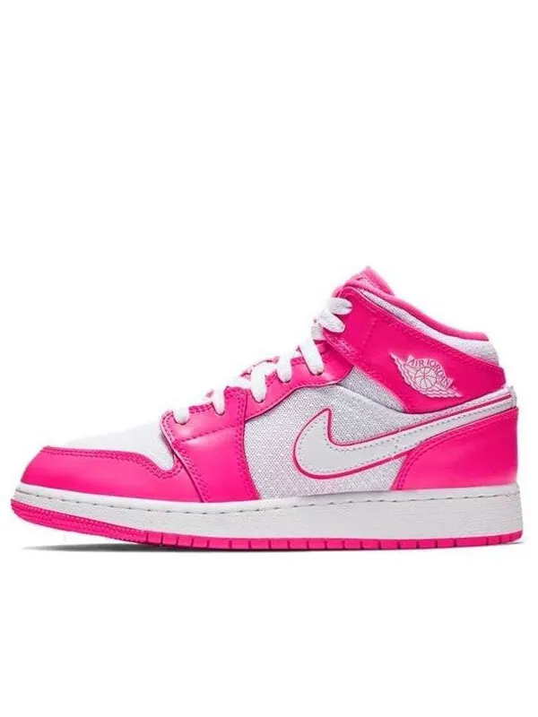 Кроссовки 1 средние Air Jordan — изображение 1 из 4, розовый/белый