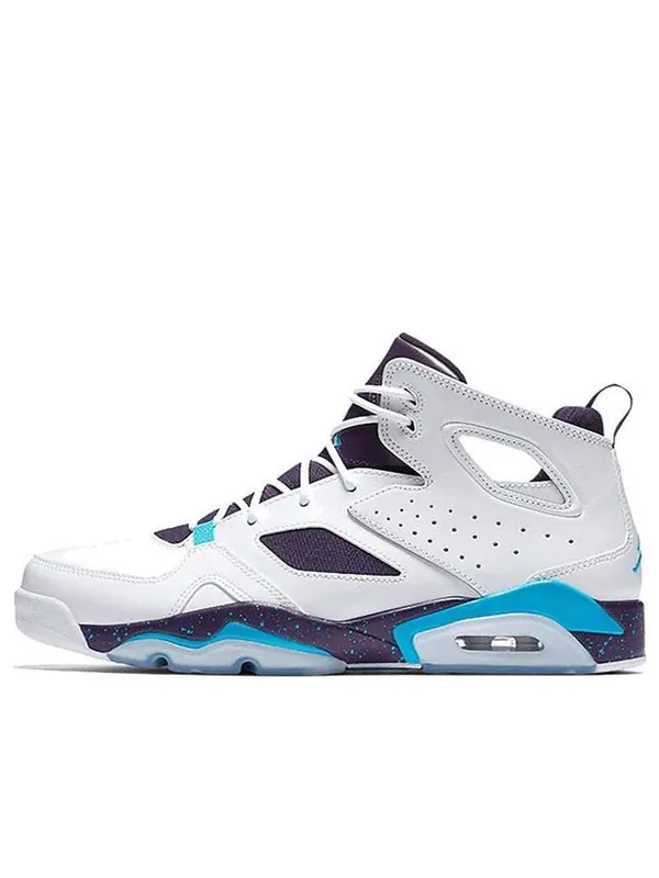 Кроссовки flight club '91 'grand purple blue lagoon' Air Jordan — изображение 1 из 4, белый