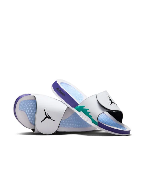 Тапочки hydro 5 slides Air Jordan — изображение 3 из 4, белый