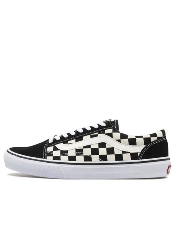 Кроссовки old skool dx check black/white Vans — изображение 1 из 4, черный / белый