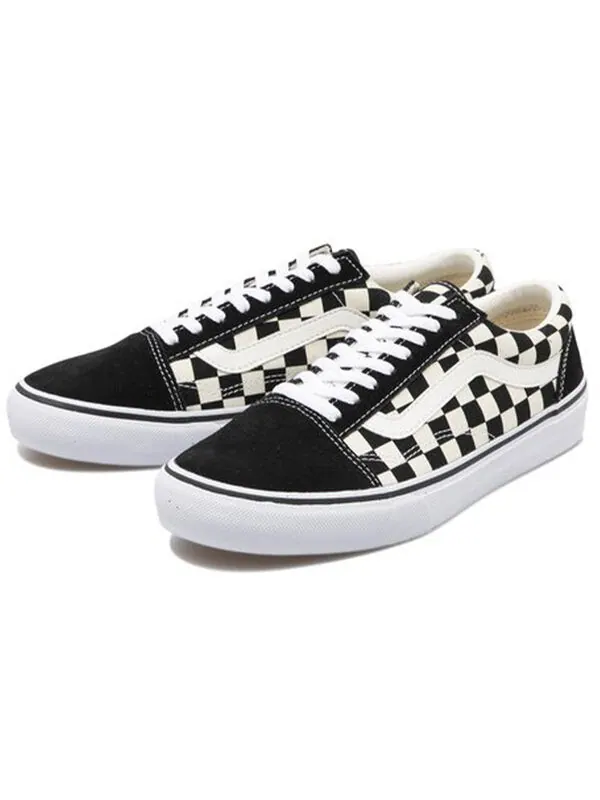 Кроссовки old skool dx check black/white Vans — изображение 2 из 4, черный / белый