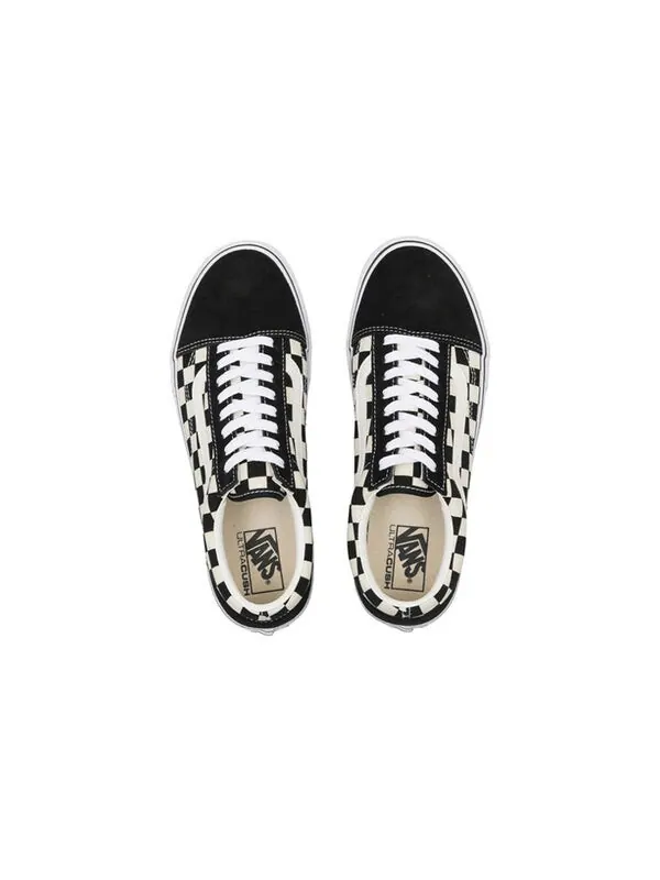 Кроссовки old skool dx check black/white Vans — изображение 3 из 4, черный / белый