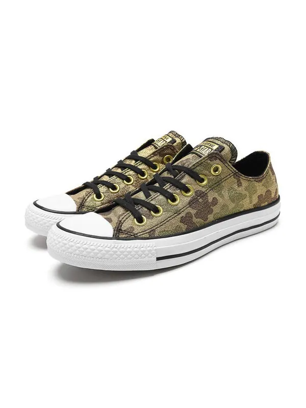 Кроссовки all star ctas ox sneakers gold/khaki Converse — изображение 3 из 4, хаки