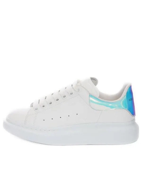 Кроссовки oversized sneaker 'white shock pink' Alexander Mcqueen — изображение 1 из 4, белый/розовый