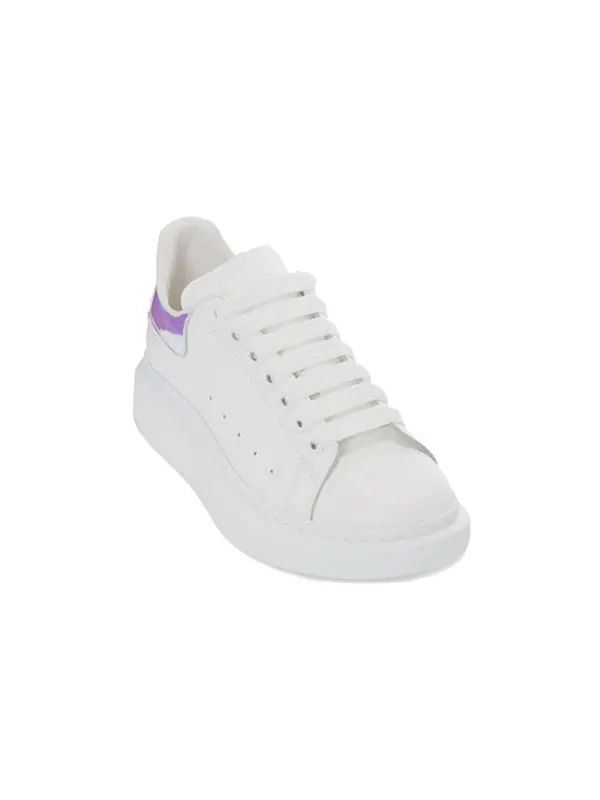 Кроссовки oversized sneaker 'white shock pink' Alexander Mcqueen — изображение 2 из 4, белый/розовый