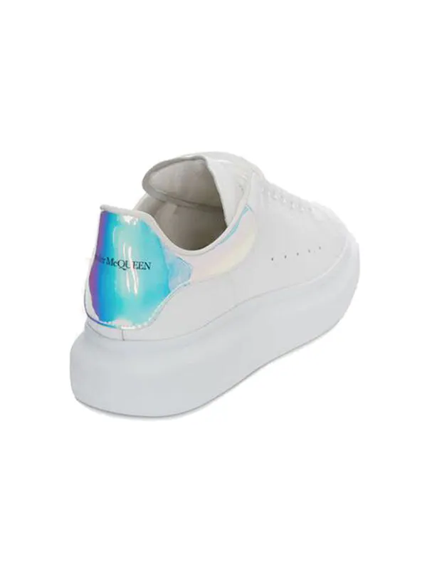 Кроссовки oversized sneaker 'white shock pink' Alexander Mcqueen — изображение 3 из 4, белый/розовый
