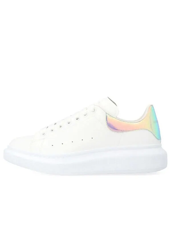 Кроссовки oversized sneaker 'white shock pink' Alexander Mcqueen — изображение 1 из 4, белый/розовый
