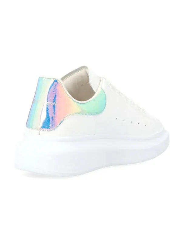 Кроссовки oversized sneaker 'white shock pink' Alexander Mcqueen — изображение 3 из 4, белый/розовый
