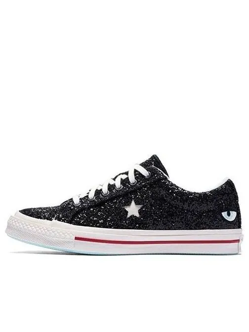 Кроссовки chiara ferragni x one star low top 'glitter' Converse — изображение 1 из 3, черный
