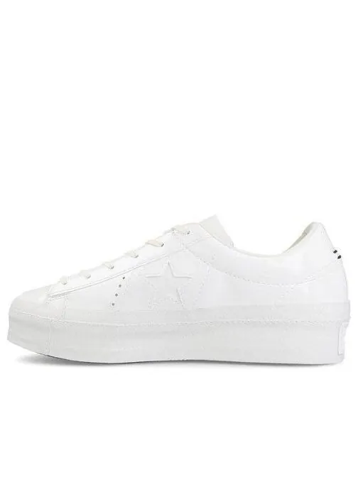 Кроссовки one star platform low 'vintage white' Converse — изображение 1 из 4, белый