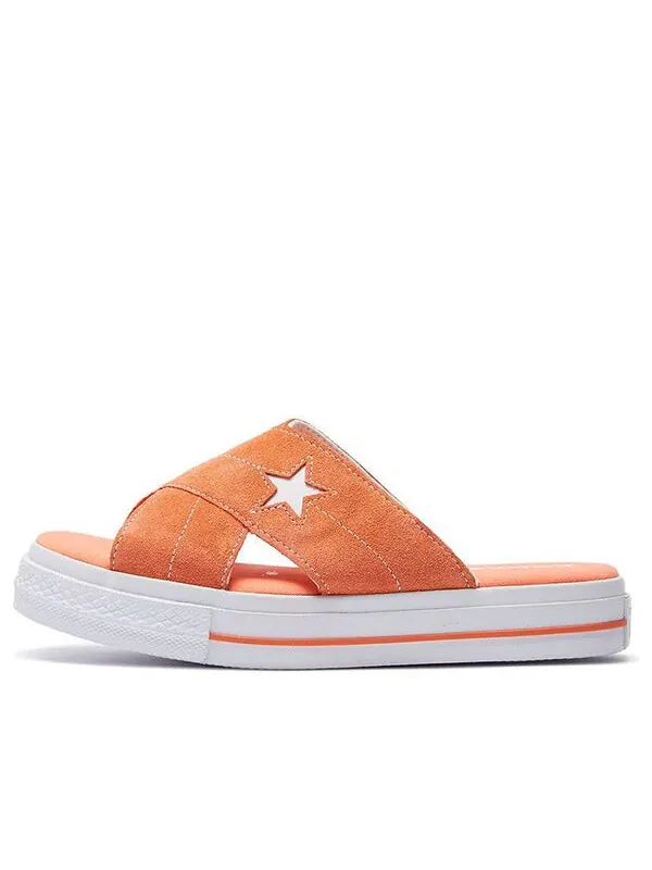 Тапочки one star sandal 'orange' Converse