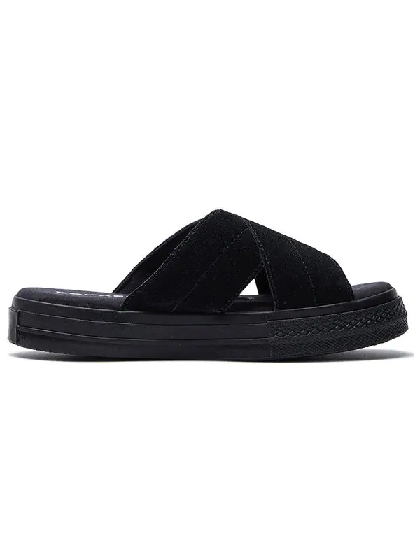 Тапочки one star sandal 'black' Converse — изображение 2 из 4, черный