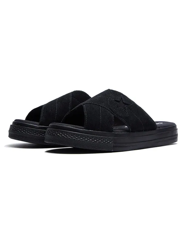 Тапочки one star sandal 'black' Converse — изображение 3 из 4, черный