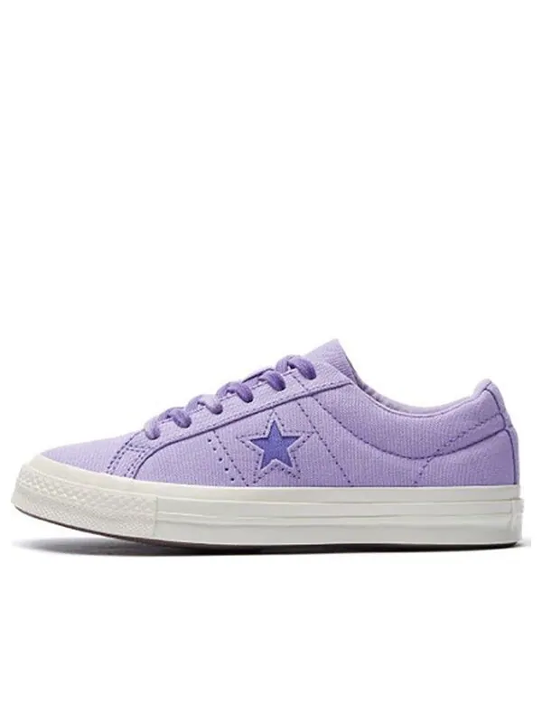 Кроссовки one star ox washed lilac Converse — изображение 1 из 4, фиолетовый