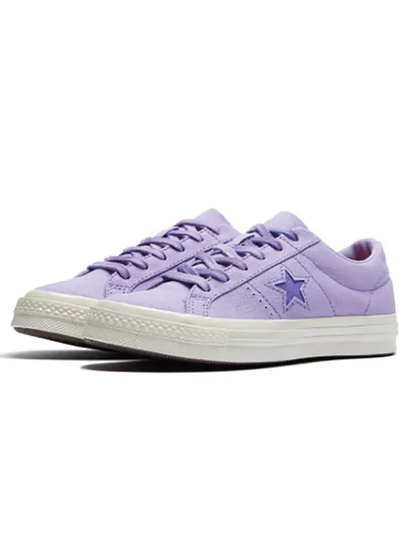 Кроссовки one star ox washed lilac Converse — изображение 3 из 4, фиолетовый