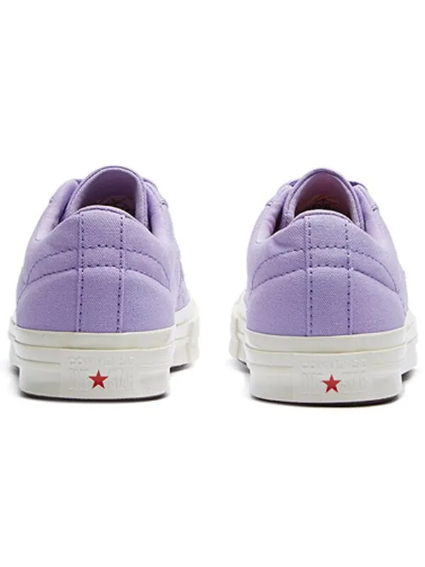 Кроссовки one star ox washed lilac Converse — изображение 4 из 4, фиолетовый