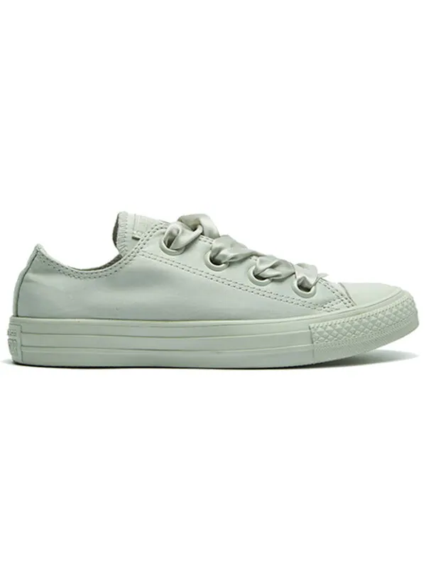 Кроссовки ctas big eyelets all star green silk bow Converse — изображение 2 из 4, зеленый