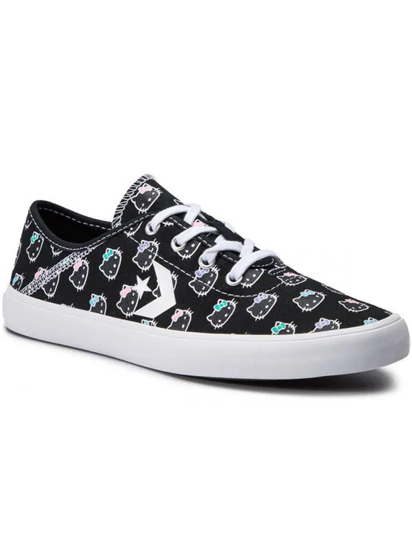 Кроссовки hello kitty x costa low 'black' Converse — изображение 2 из 4, черный