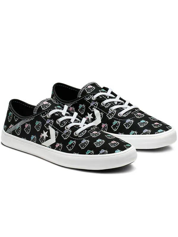 Кроссовки hello kitty x costa low 'black' Converse — изображение 4 из 4, черный